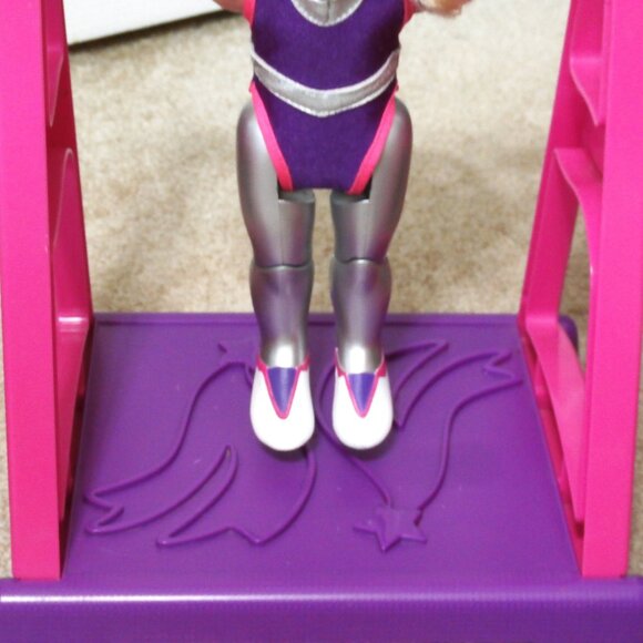 RARE 1999 SUPER STAR SUSIE 12" Gymnastics Gymnast Bar Doll Toy Biz, Inc. #33385 - Picture 5 of 11